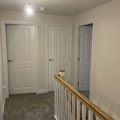 Landing and stairs  - New Build