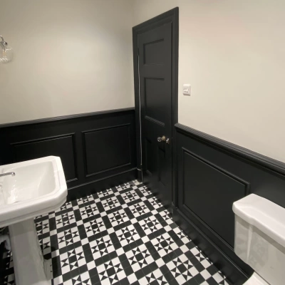 black panneling  - Residential