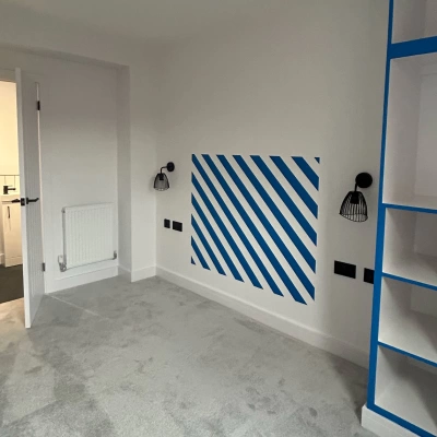 blue stripes 2  - Residential