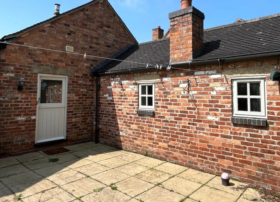 Cottage Doors and windows green